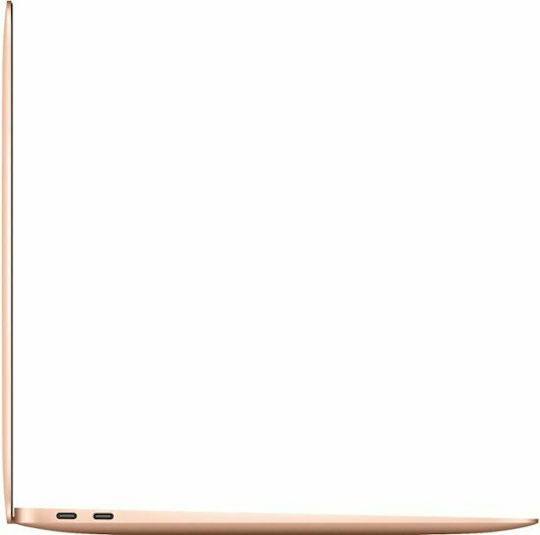 Apple MacBook Air 13.3" (2020) IPS QHD+ (M1-8-core/8GB/512GB SSD) Gold (GR Keyboard) Ansicht 6