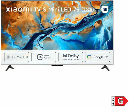 Xiaomi Smart Television 75" 4K UHD Mini LED L75MA-SPLEU HDR (2025) view 4