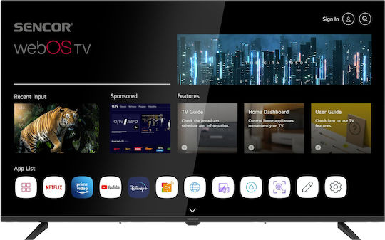 Sencor Smart Television 40" Full HD LED SLE 40FS802TCSB HDR (2024)