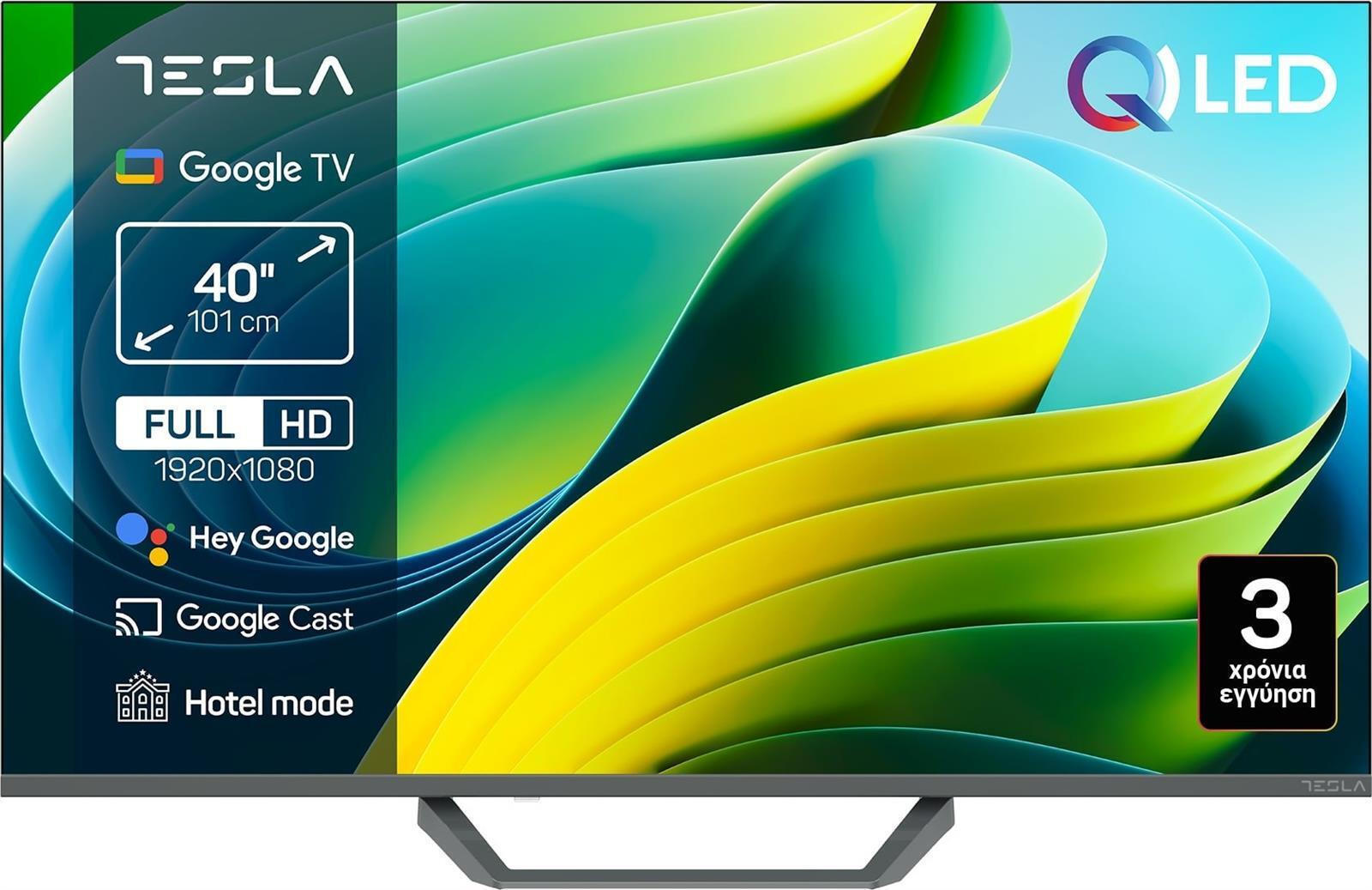 Tesla Smart TV 40" Full HD QLED Series 6 HDR (2026) Q40E665GFS