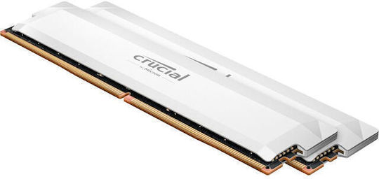 Crucial Pro OC DDR5 32GB RAM with 2x16GB Modules and Speed 6400 for Desktop CP2K16G64C32U5W view 3