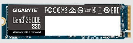 Gigabyte Gen3 2500E SSD 500GB M.2 Type with PCI Express 3.0 Connection G325E500G view 2