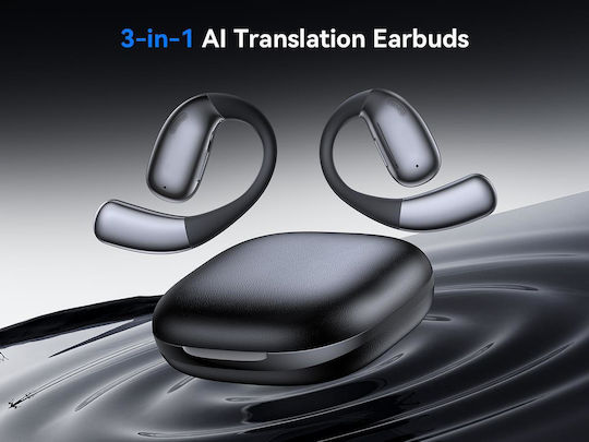 XO G37 AI Translate Earbud Bluetooth Handsfree Earphones with Charging Case Black view 2