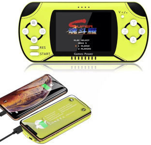 Embedded 300 Games Power Bank 10000mAh Green view 3