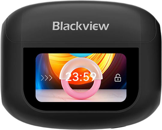 BlackView AirBuds 12 Bluetooth Handsfree Earphones with Sweat Resistance and Charging Case Black vue 3