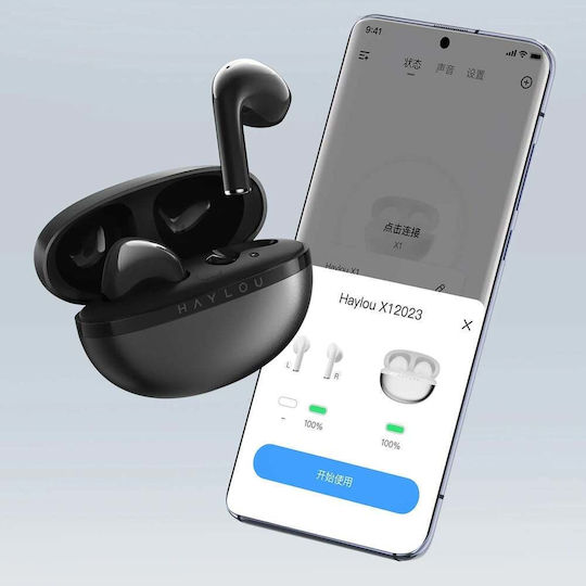 Haylou X1 2023 Earbud Bluetooth Handsfree Earphones with Charging Case Tarnish vista 7