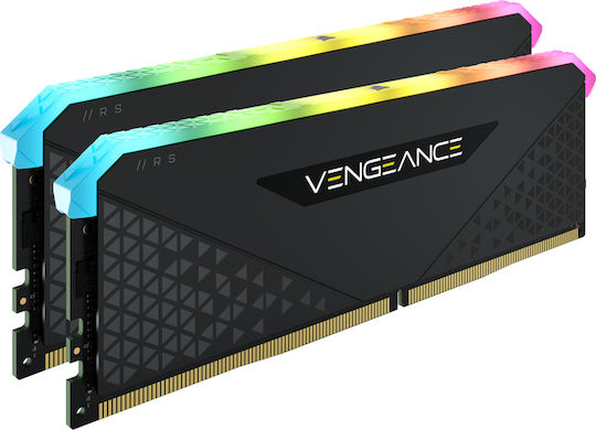 Corsair Vengeance RGB RS DDR4 32GB RAM with 2x16GB Modules and Speed 3200 for Desktop CMG32GX4M2E3200C16