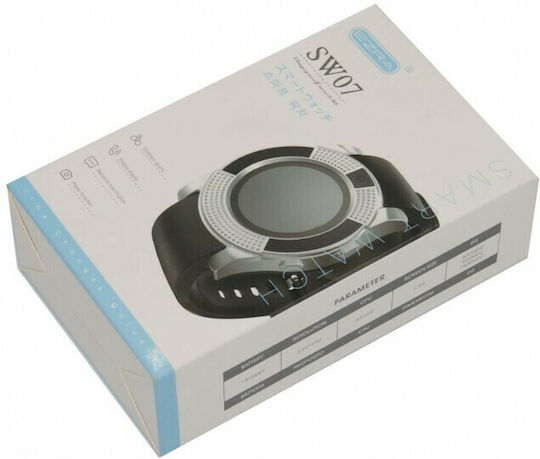 Ezra SW07 Smartwatch with SIM (Silver) view 2