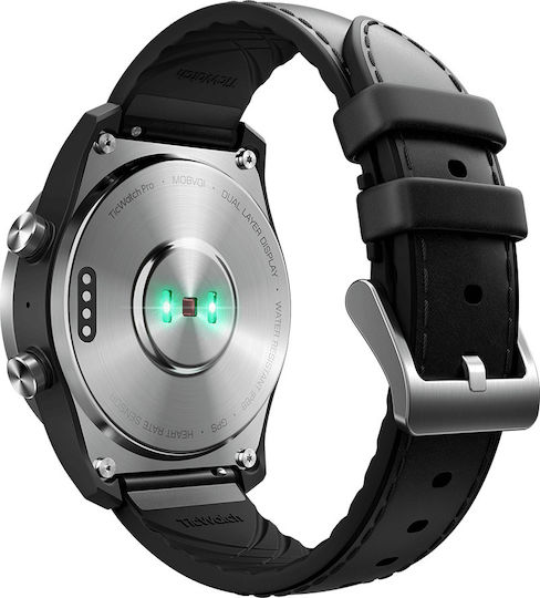 Ticwatch Pro 45mm Smartwatch with Heart Rate Monitor (Silver) view 2