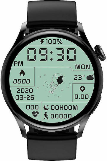 XO Watch 3 46mm with Heart Rate Monitor (Black) view 2