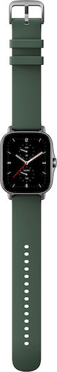 Amazfit GTS 2e Aluminium 43mm Waterproof Smartwatch with Heart Rate Monitor (Moss Green) vue 6