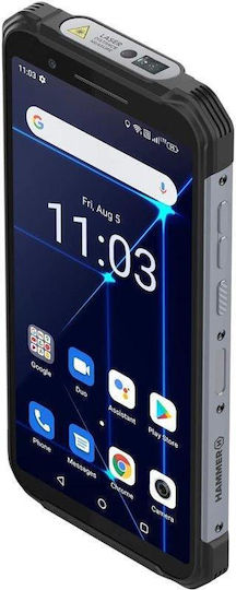 Hammer Construction & Watch Plus Dual SIM (6GB/128GB) Resistant Smartphone Silver view 9