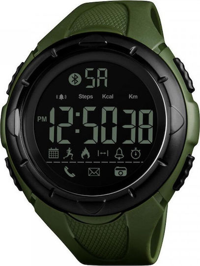 Skmei 1326 51mm Smartwatch (Army Green) view 1