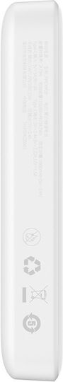 Baseus Magnetic Mini Overseas Edition MagSafe Power Bank 10000mAh 20W with USB-C Port Power Delivery White vista 5