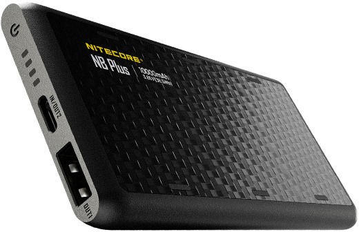 NiteCore NBplus Power Bank 10000mAh 22.5W with USB-A Port and USB-C Port Black view 5