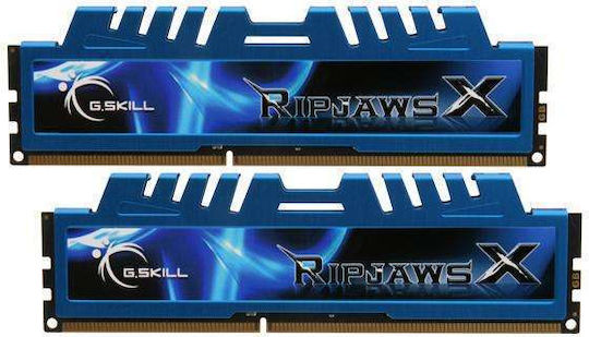 G.Skill RipjawsX DDR3 16GB RAM with 2x8GB Modules and Speed 1600 for Desktop F3-1600C9D-16GXM