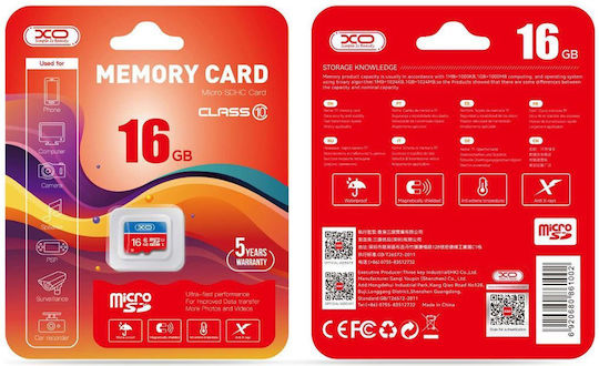 XO microSDHC 16GB Class 10 UHS-I 70MB/s view 2