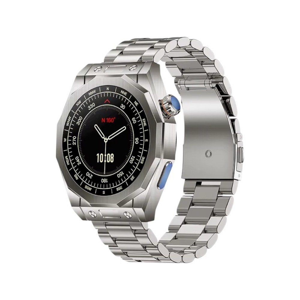 Z18 Max Stainless Steel Smartwatch with Heart Rate Monitor (Silver) view 1