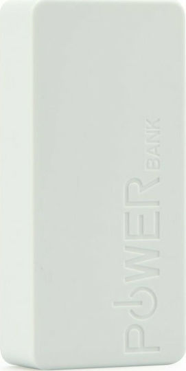 Blun ST-508 Power Bank 5600mAh with USB-A Port White view 2