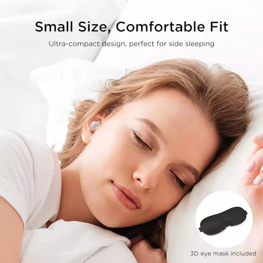 Joyroom JR-TS2 Sleep In-ear Bluetooth Handsfree Earphones with Charging Case White view 2