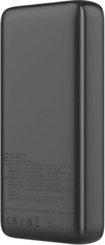 Canyon OnPower 25000mAh 140W with USB-A Port and 2 USB-C Ports Power Delivery / Quick Charge 3.0 Gray view 7