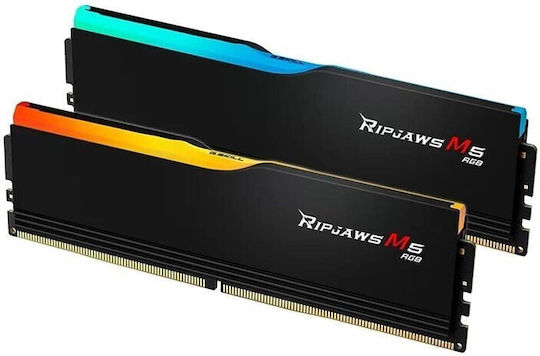G.Skill Ripjaws M5 RGB DDR5 64GB RAM with 2x32GB Modules and Speed 6000 for Desktop F5-6000J3040G32GX2-RM5RK Ansicht 2