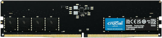 Crucial DDR5 with Module 1x16GB and Speed 4800 for Desktop CT16G48C40U5