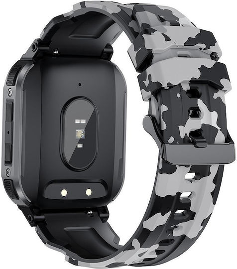 Lemfo LT08 Smartwatch with Heart Rate Monitor (Gun Black) view 3