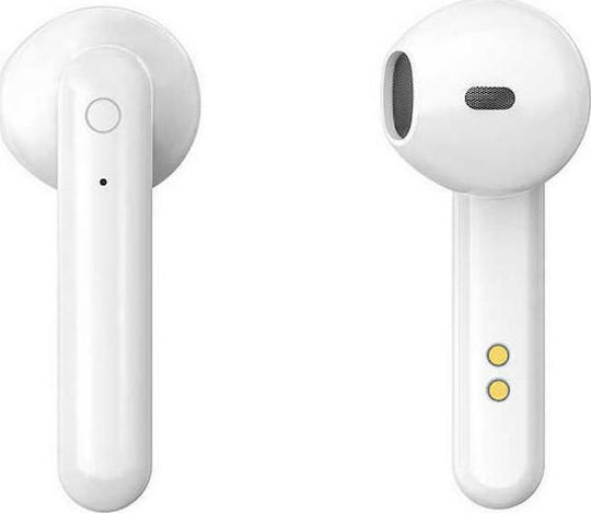 Fineblue Flypods J10 Earbud Bluetooth Handsfree Earphones with Charging Case White Case view 3