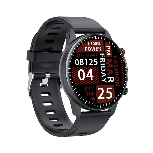VeryFiT Aluminium Smartwatch with Heart Rate Monitor (Black) view 3
