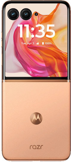Motorola Razr 50 Ultra 5G (12GB/512GB) Peach Fuzz view 3