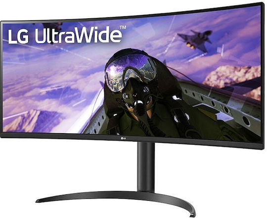 LG 34WP65CP-B Ultrawide VA HDR Curved Gaming Monitor 34" QHD 3440x1440 160Hz with Response Time 5ms GTG vue 2