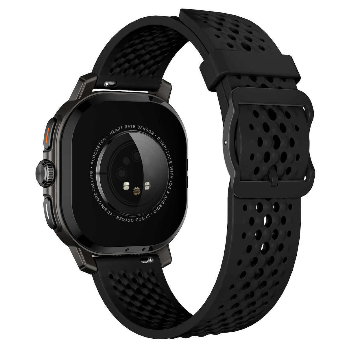 Aurafit Am32 Smartwatch (Black) view 3