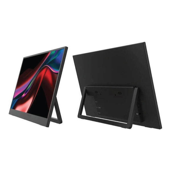 HTVA ViewGo S16 IPS Portable Monitor 15.6" FHD 1920x1080 with 4ms Response Time GTG Silver vue 3
