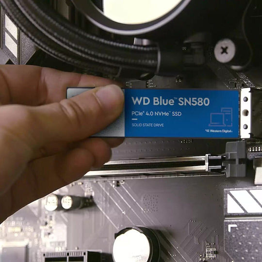 Western Digital Blue SN580 SSD 2TB M.2 Type With PCI Express 4.0 Connection WDS200T3B0E view 6