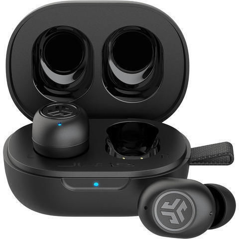 Jlab JBuds Mini Bluetooth Handsfree Earphones with Sweat Resistance and Charging Case Black