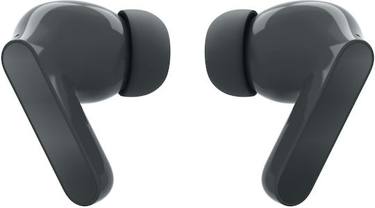 Motorola Moto Buds BASS Bluetooth Handsfree Earphones with Sweat Resistance and Charging Case Pantone Dark Shadow view 3