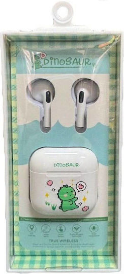 AK1100 In-ear Bluetooth Handsfree Earphones with Charging Case Dinosaur Project view 1