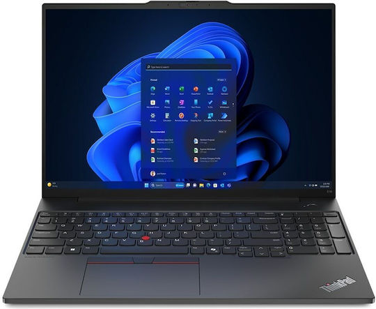 Lenovo ThinkPad E16 Gen 2 (AMD) 16" IPS FHD+ (Ryzen 7-7735HS/16GB/512GB SSD/W11 Pro) (US Keyboard)