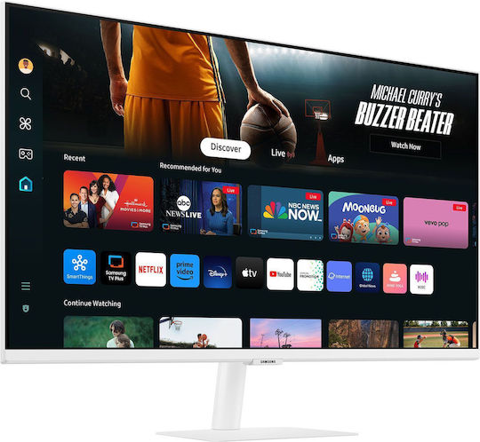 Samsung M70D VA HDR Smart Monitor 32" 4K 3840x2160 with Response Time 4ms GTG vue 2