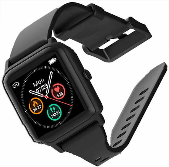 BlackView R3 Smartwatch with Heart Rate Monitor (Black) view 4