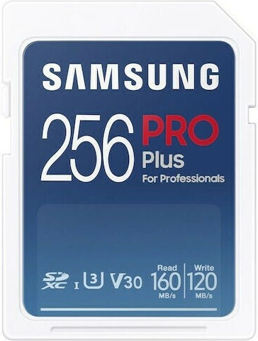 Samsung Pro Plus SDXC 256GB U3 V30 UHS-I 160MB/s with USB Reader Ansicht 2