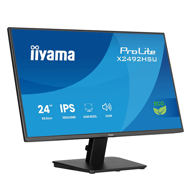Iiyama ProLite X2492HSU-B1 IPS Monitor 24" FHD 1920x1080 with 3ms GTG Response Time view 4