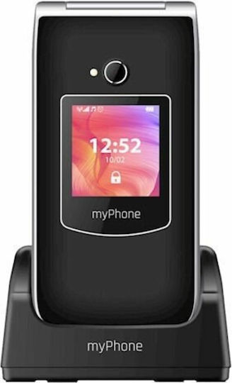 MyPhone Rumba 2 Single SIM Mobile with Large Buttons Black view 2