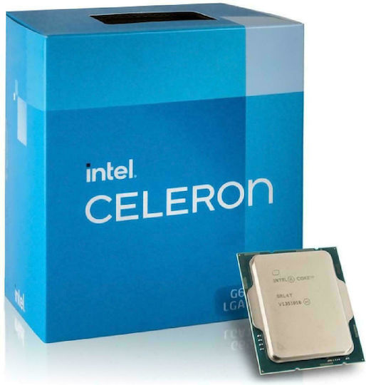 Intel Celeron Dual Core G6900 3.4GHz Processor 2 Core for Socket 1700 in Box with Heatsink view 1