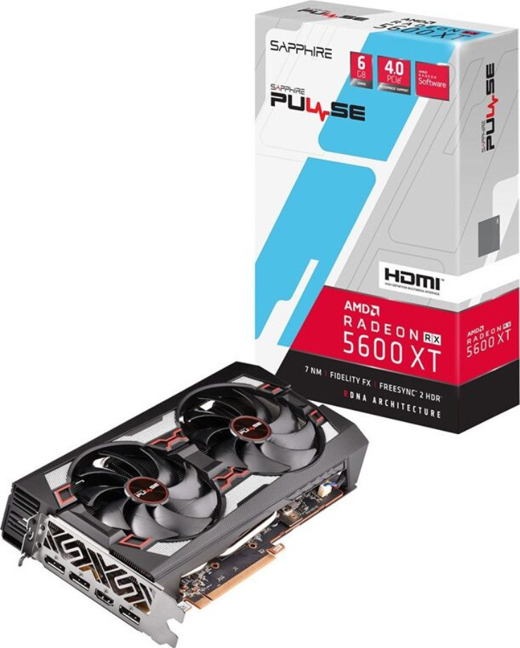 Sapphire Radeon RX 5600 XT 6GB GDDR6 Graphics Card 11296-01-20G view 1