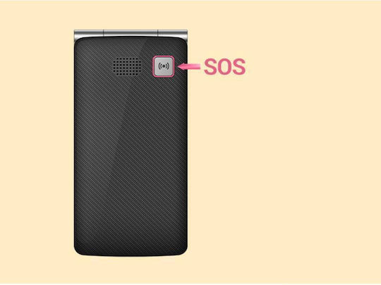 MyPhone Tango Dual SIM (125MB) Mobile with Large Buttons Black view 3