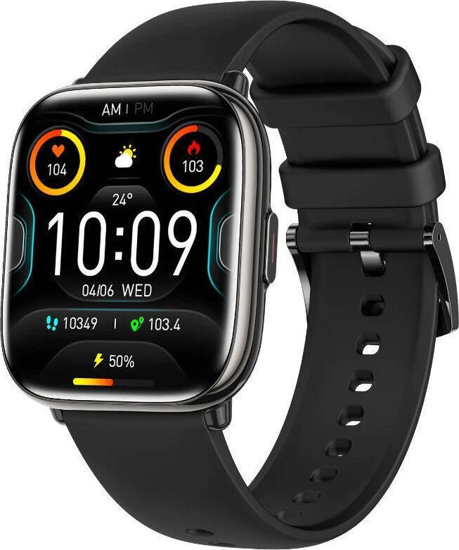 Smartwatch Rubicon Rncf31 Black Bt Call Conversations