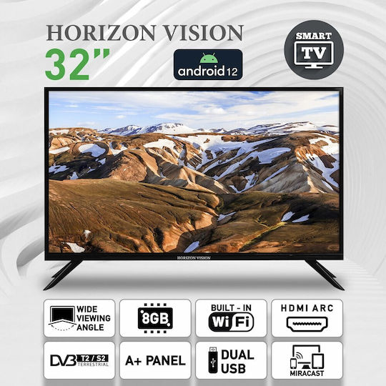 TopTech Smart Television 32" HD Ready LED 3215HFL-V (2024) view 2