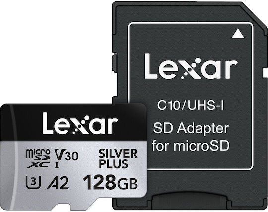 Lexar High-performance microSDXC 128GB Class 10 U3 V30 A2 UHS-I view 2